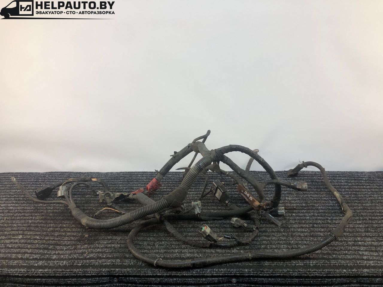 проводка подкапотная Kia Sorento 1 поколение 2005, 2.4 л., G4JS, бензин, МКПП, красный, внедорожник 5 дв., полный подключаемый привод - фото №1