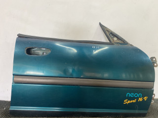 дверь передняя правая Chrysler Neon 1 поколение 1996, 2.0 л., бензин, МКПП, синий, седан, передний привод