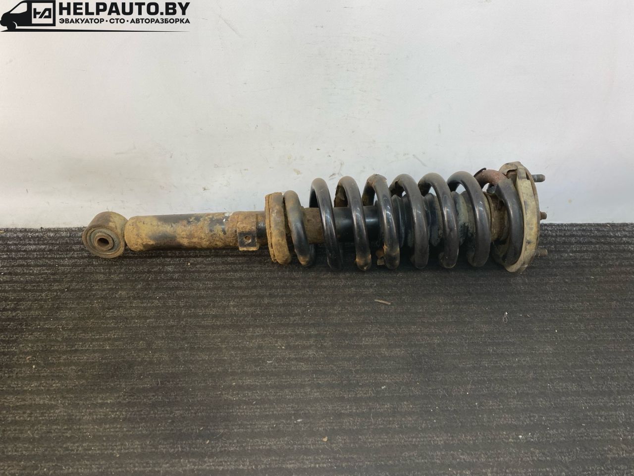 стойка передняя правая Kia Sorento 1 поколение 2004, 2.5 л., CRDi, D4CB, дизель, АКПП, серебристый, внедорожник 5 дв., полный подключаемый привод - фото №1