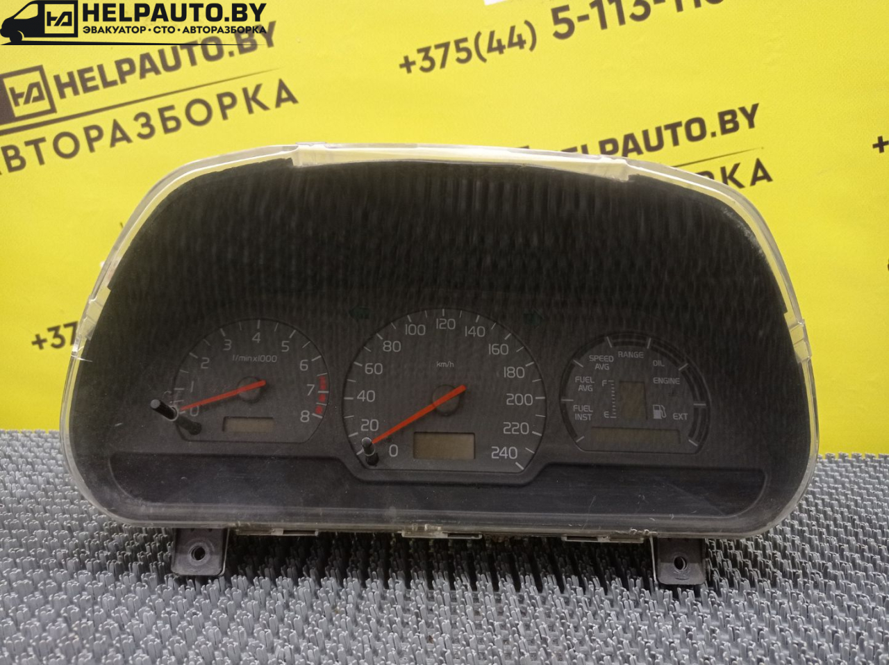 щиток приборов (приборная панель) Volvo V40 1 поколение 1999, 2.0 л., B 4204 S, бензин, АКПП, синий, универсал, передний привод - фото №1