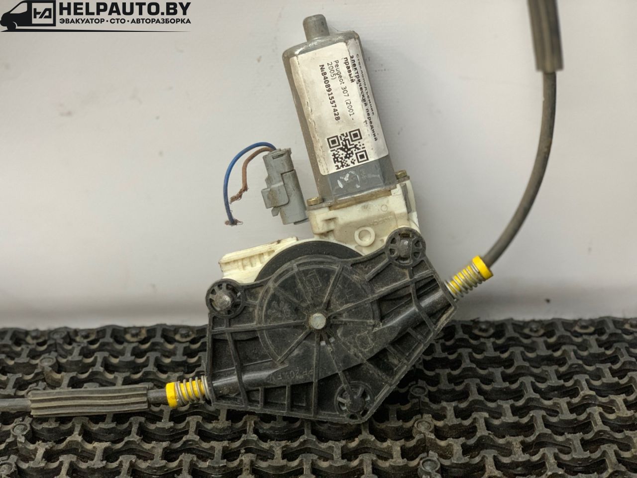 стеклоподъемник электрический передний правый Peugeot 307 1 поколение (2001 - 2005), универсал - фото №1