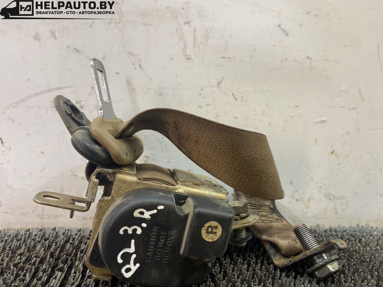 ремень безопасности Rover 600 Series 1 поколение 1999, 2.0 л., бензин, МКПП, зеленый, передний привод - фото №1