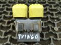 кнопка противотуманных фар Renault Twingo 1 поколение 1997, 1.2 л., D7F 700, бензин, 5МКПП, синий, кабриолет, передний привод - фото №3