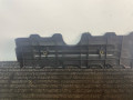 декоративная крышка двигателя Daewoo Nubira J100 1998, 2.0 л., бензин, МКПП, красный / зеленый, седан - фото №2