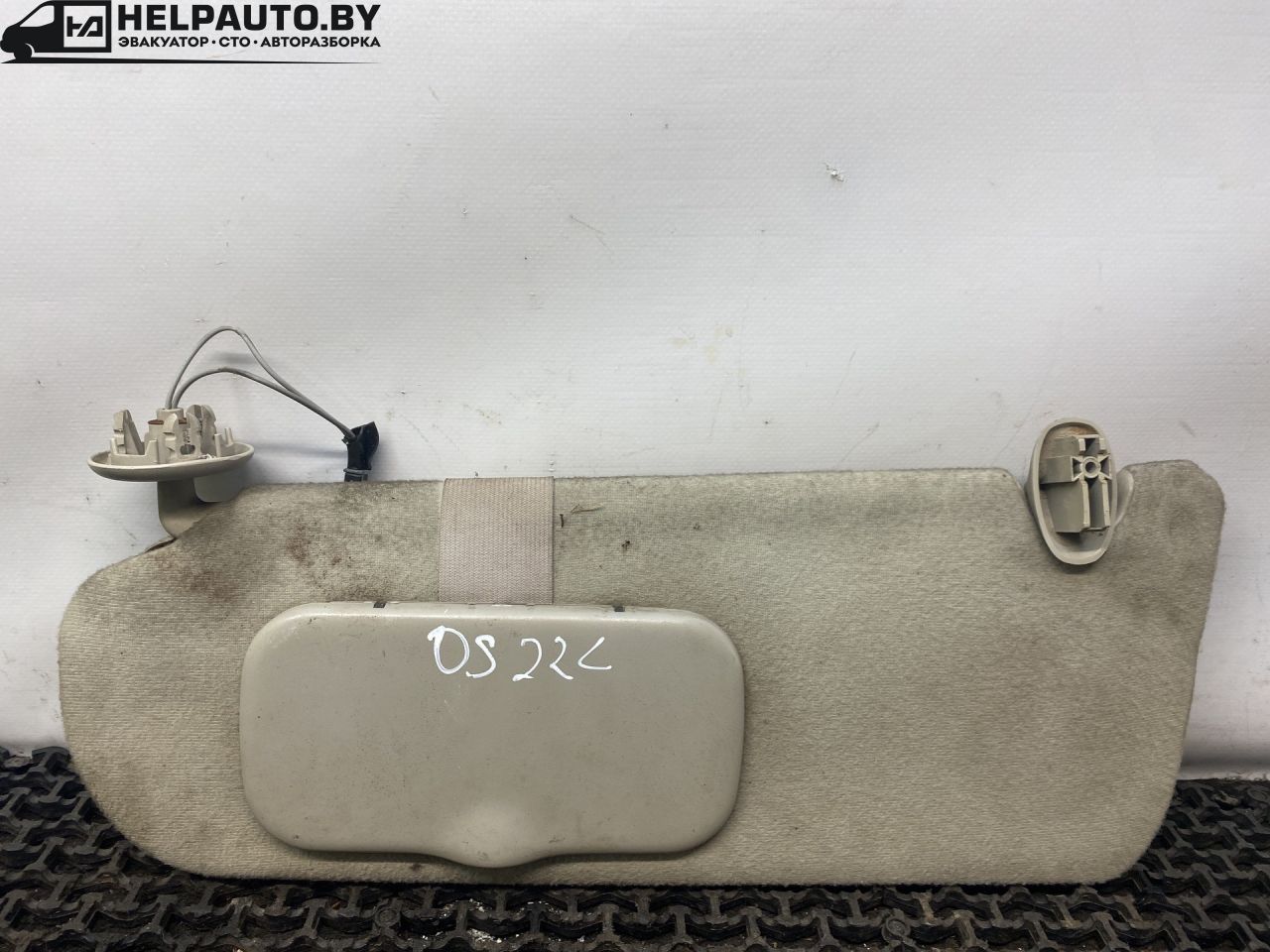 козырек солнцезащитный Opel Sintra 1 поколение 1999, 2.2 л., X 22 XE, бензин, МКПП, серебристый, минивэн, передний привод - фото №1