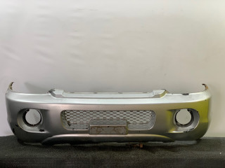 бампер передний Hyundai Santa Fe 1 поколение (SM) 2003, 2.4 л., бензин, МКПП, серебристый, внедорожник 5 дв., передний привод