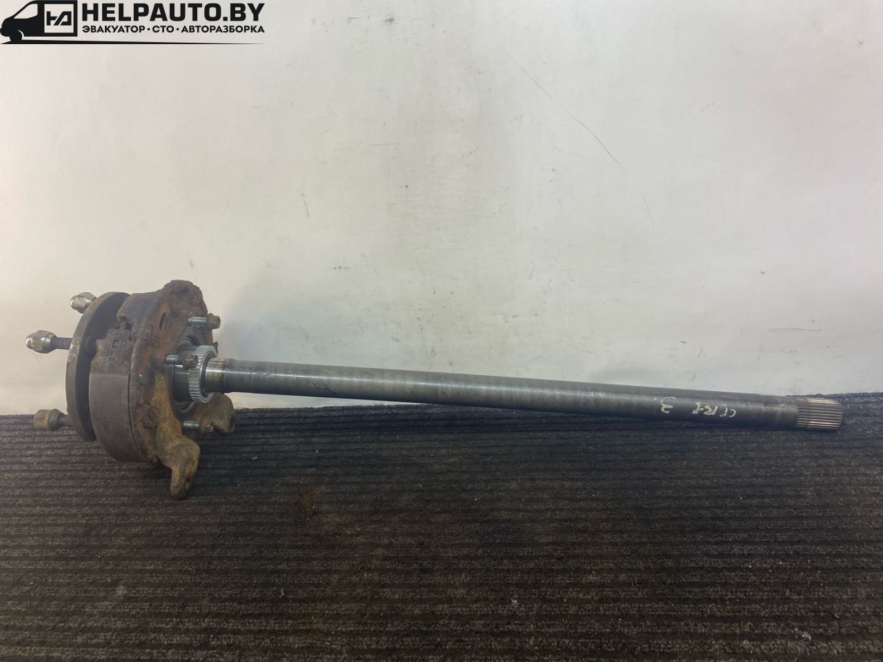 ступица задняя правая Kia Sorento 1 поколение 2004, 2.5 л., CRDi, D4CB, дизель, АКПП, серебристый, внедорожник 5 дв., полный подключаемый привод - фото №1