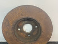 диск тормозной передний Mazda 323F BA 1996, 1.8 л., BP, бензин, МКПП, серебристый, хетчбэк 5 дв. - фото №3
