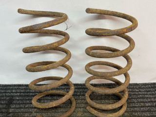 пружина задняя Hyundai S-Coupe 1 поколение [рестайлинг] 1993, бензин, МКПП, синий, купе