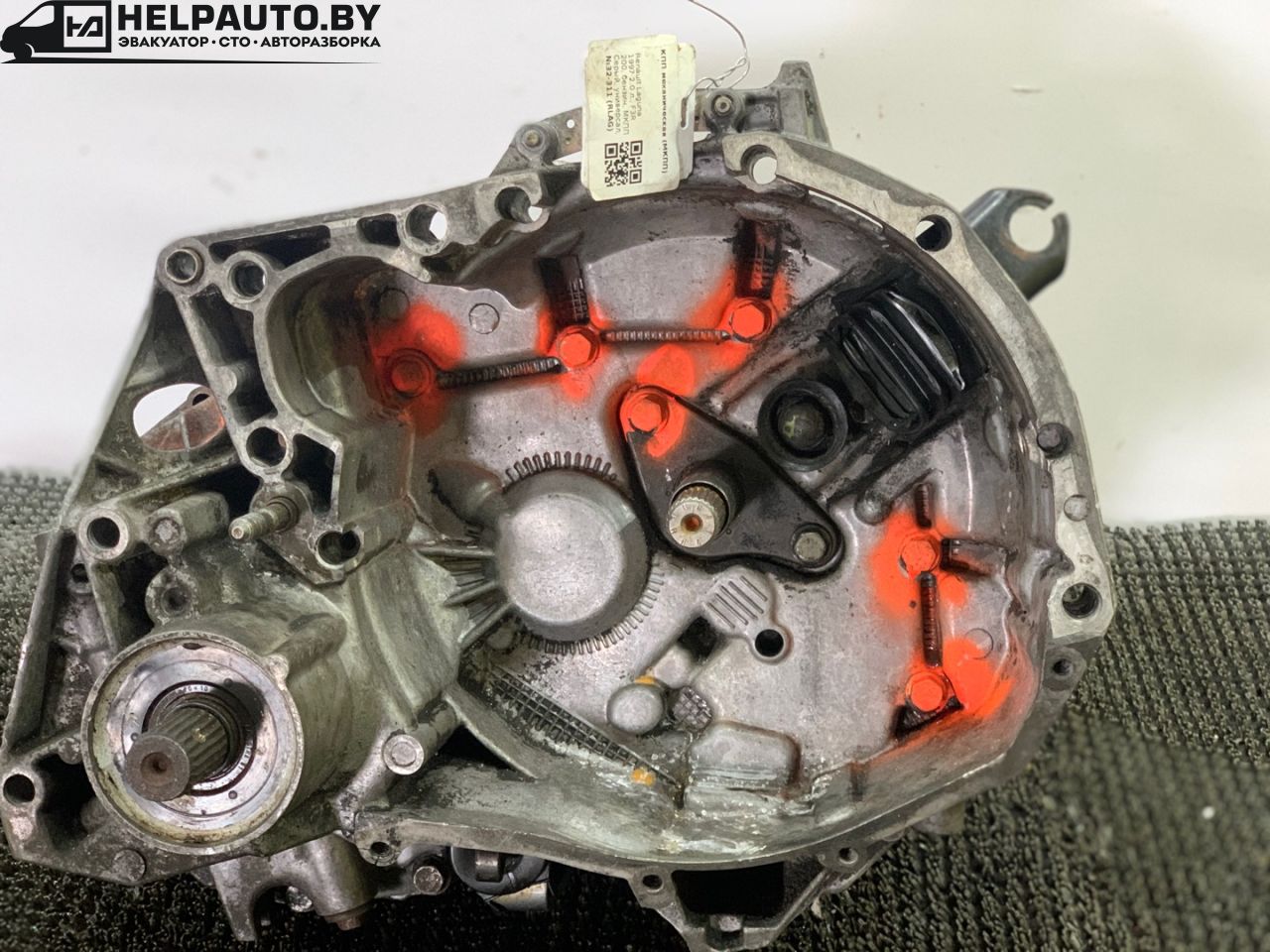 КПП механическая (МКПП) Renault Laguna 1 поколение 1997, 2.0 л., F3R 200, бензин, МКПП, серый, универсал, передний привод - фото №1