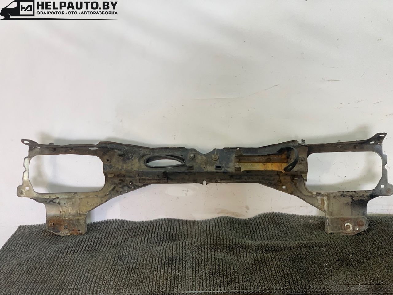 передняя панель крепления облицовки (телевизор) Citroen Berlingo 1 поколение (M49) 1998, 1.9 л., DHX (XUD9TF/BTF), дизель, МКПП, белый, фургон, передний привод - фото №1