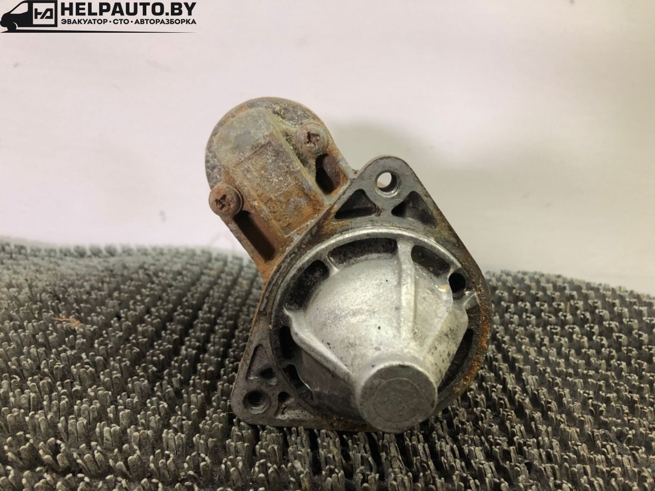 стартер Hyundai Atos 1 поколение 2000, 1.0 л., бензин, МКПП, синий, хетчбэк 5 дв., передний привод - фото №1