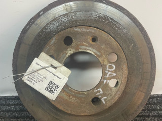 диск тормозной передний Opel Astra F 1992, 1.4 л., C 14 NZ, бензин, МКПП, красный, хетчбэк 5 дв., передний привод