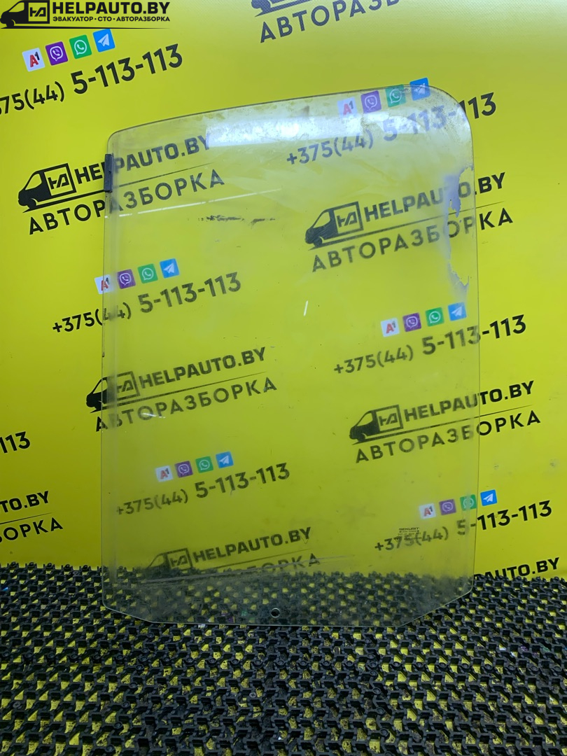 стекло двери передней левой Fiat Ducato 2 поколение 1998, 2.8 л., дизель, МКПП, красный, микроавтобус, передний привод - фото №1