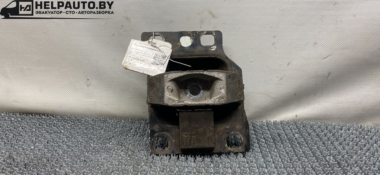 подушка крепления КПП Ford Focus 1 поколение 2001, 1.8 л., дизель, МКПП, синий, универсал, передний привод - фото №1