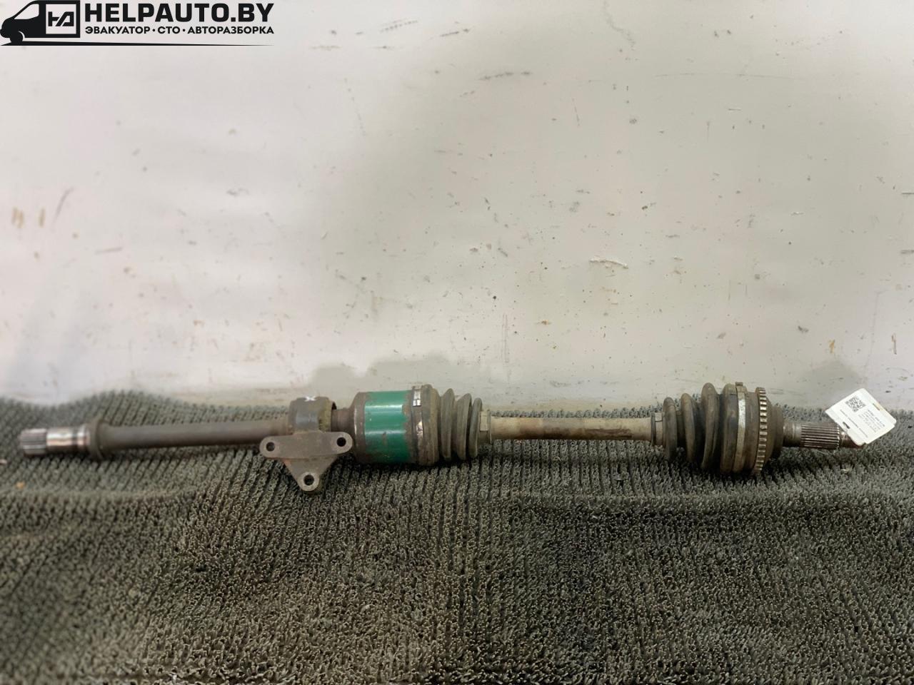 полуось передняя правая (приводной вал, ШРУС) Mazda 626 GE 1994, 1.8 л., FP, бензин, МКПП, бордовый, седан, передний привод - фото №1