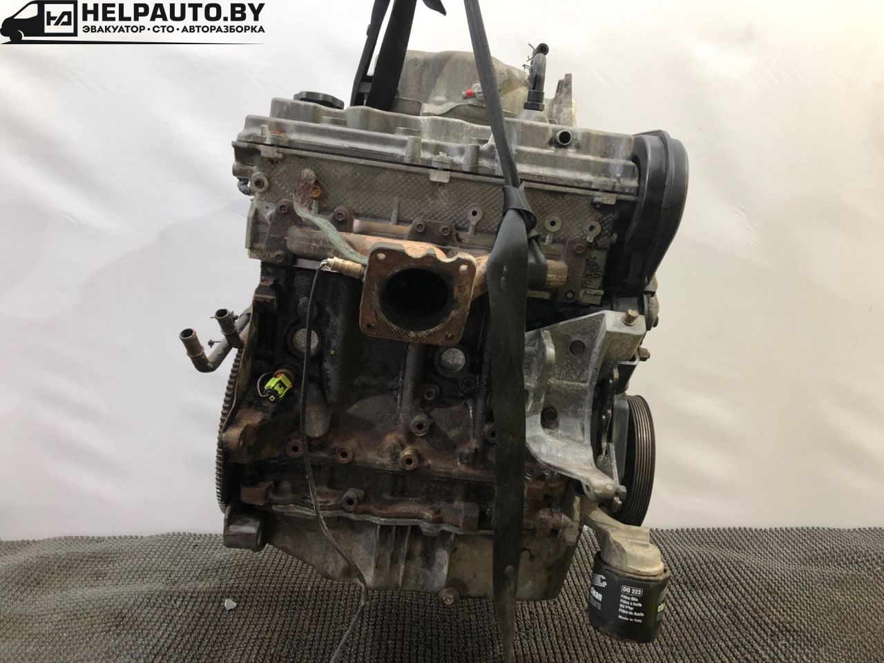 двигатель Dodge Caravan 3 поколение RG 1999, 2.4 л., EDZ, бензин, АКПП, темно зеленый, передний привод, EDZ - фото №1