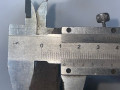 диск тормозной передний Opel Astra F 1992, 1.4 л., C 14 NZ, бензин, МКПП, красный, хетчбэк 5 дв., передний привод - фото №2
