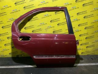 дверь задняя правая Rover 400 Series 2 поколение 1998, 1.6 л., бензин, МКПП, бордовый, седан, передний привод