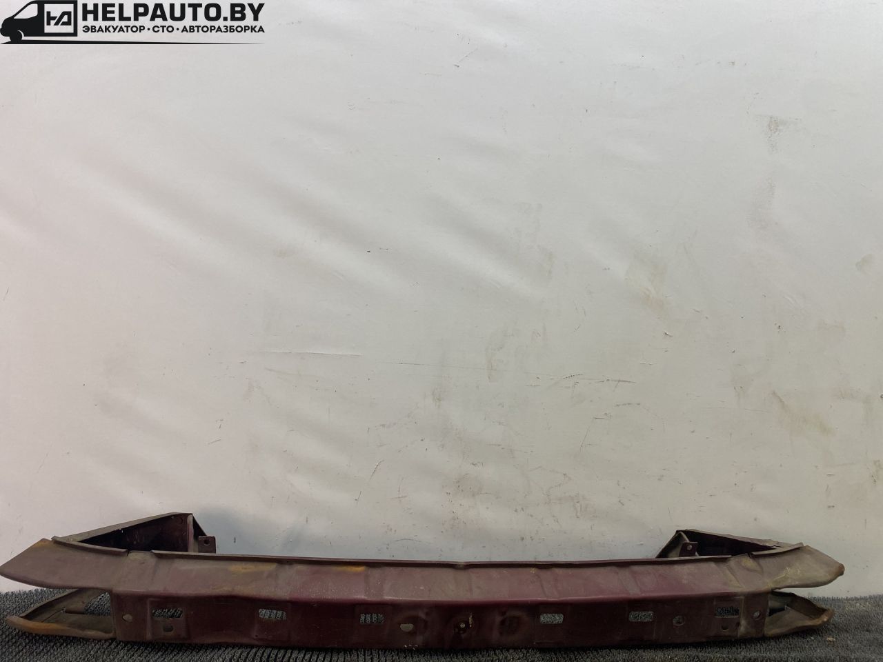 усилитель бампера переднего Nissan Bluebird T12/T72 1987, 2.0 л., бензин, МКПП, бордовый, хетчбэк 5 дв., передний привод - фото №1