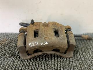 суппорт передний правый Hyundai Santa Fe 1 поколение (SM) 2001, 2.4 л., бензин, МКПП, черный, внедорожник 5 дв., передний привод