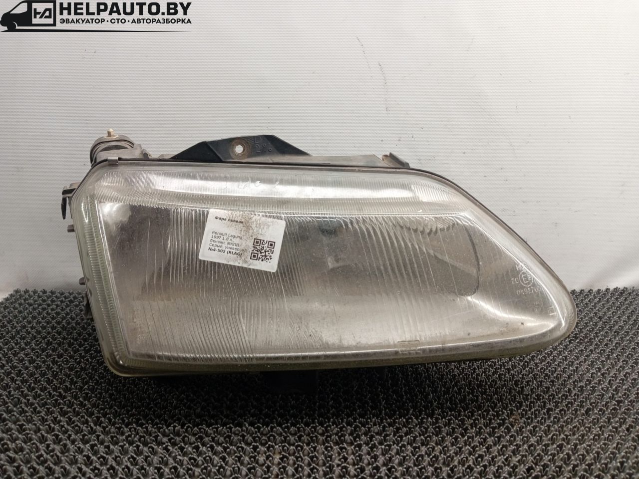 фара правая Renault Laguna 1 поколение 1997, 2.0 л., F3R 200, бензин, МКПП, серый, универсал, передний привод - фото №1