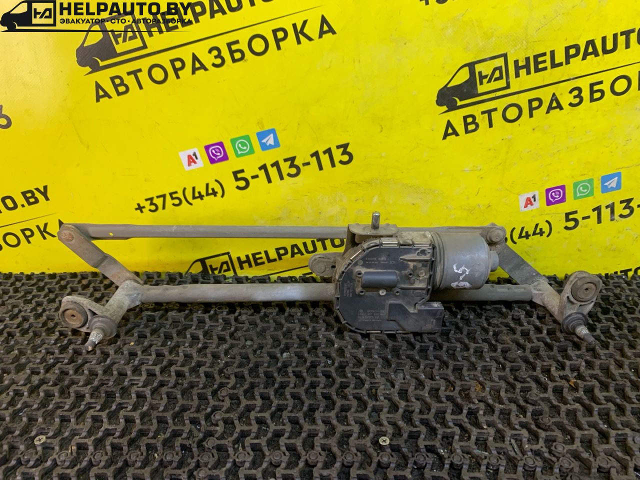 механизм стеклоочистителя (трапеция дворников) Volkswagen Golf 5 поколение 2008, 1.4 л., BUD, бензин, 5МКПП, синий, хетчбэк 5 дв., передний привод, 1K1955023 - фото №1