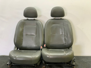 салон (комплект сидений) Hyundai Santa Fe 1 поколение (SM) 2003, 2.4 л., бензин, МКПП, серебристый, внедорожник 5 дв., передний привод
