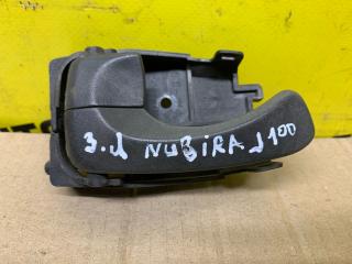 ручка внутренняя задняя левая Daewoo Nubira J100 1998, 2.0 л., бензин, МКПП, красный / зеленый, седан