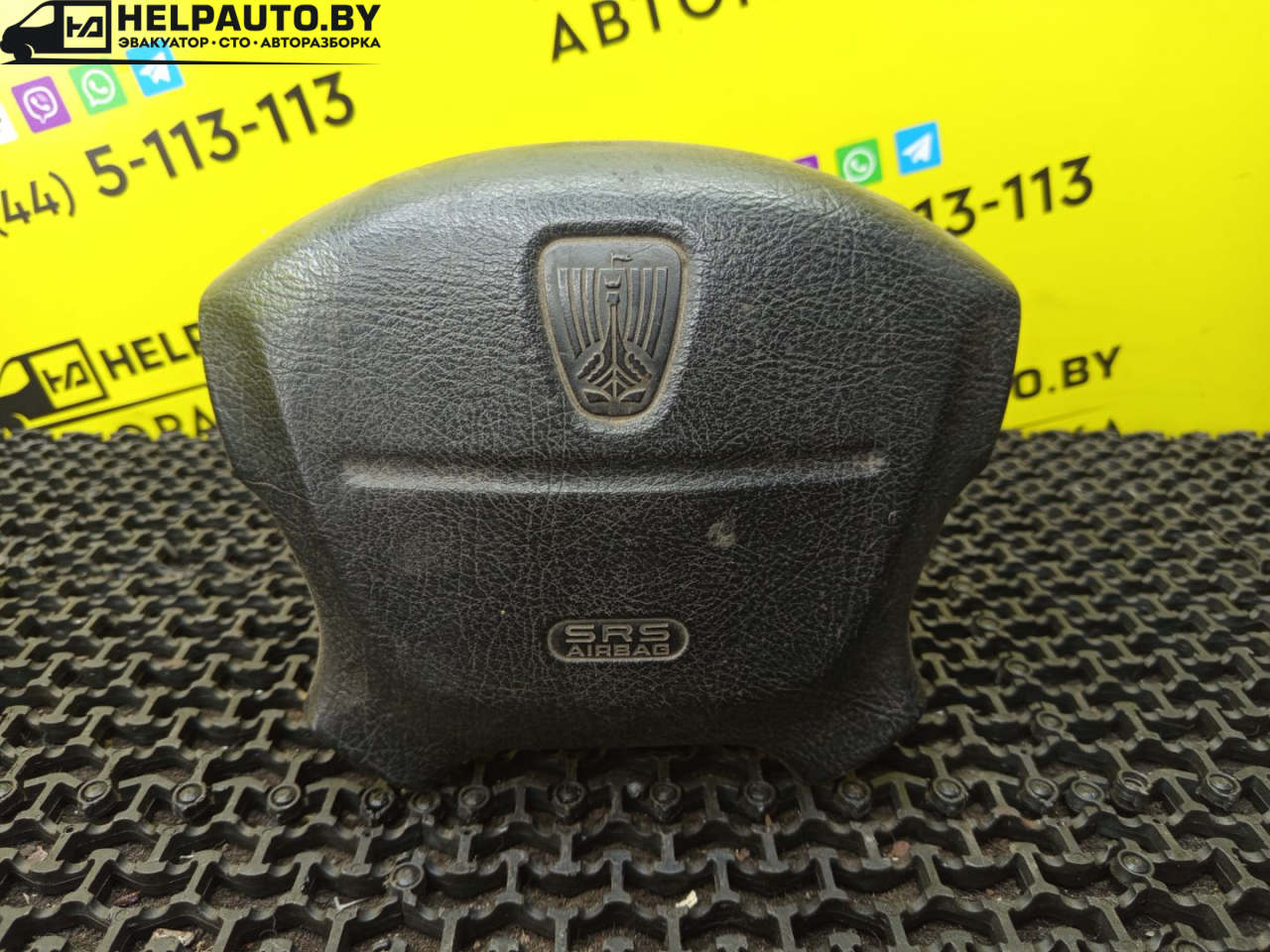 подушка безопасности водителя Rover 600 Series 1 поколение 1997, 2.0 л., дизель, МКПП, синий, седан, передний привод, 77800SN7E820M2 - фото №1