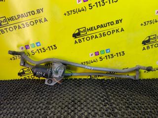 механизм стеклоочистителя (трапеция дворников) Peugeot 405 1 поколение 1992, 1.6 л., BDY (XU5M2Z), бензин, МКПП, синий, седан, передний привод