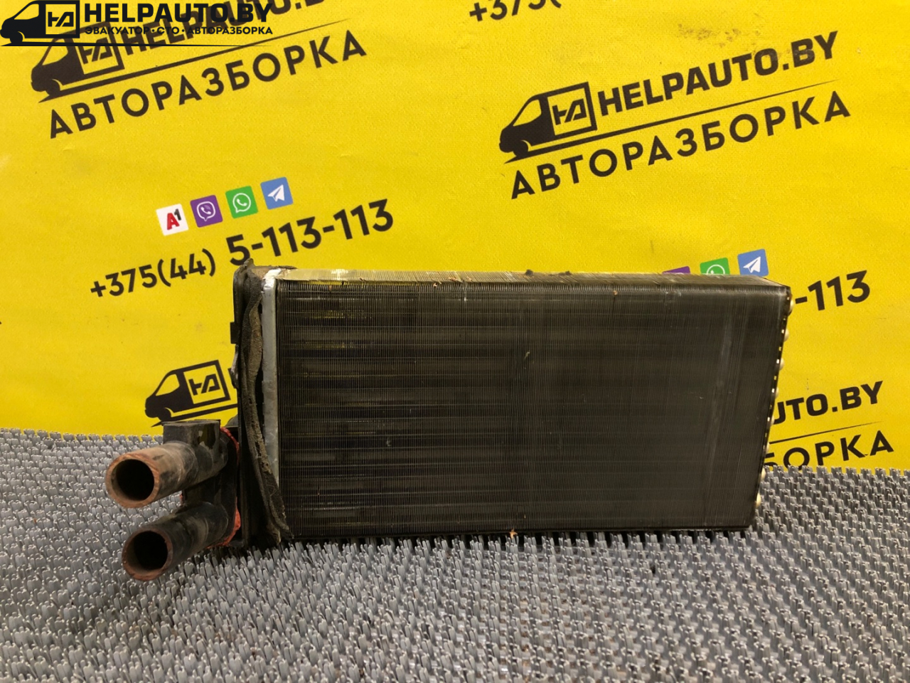 радиатор отопителя (печки) Renault Safrane 1 поколение 1994, 2.2 л., J7T 760, бензин, 5МКПП, черный, хетчбэк 5 дв., передний привод - фото №1