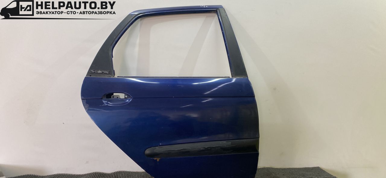 дверь задняя правая Renault Scenic 1 поколение 1998, 1.6 л., бензин, МКПП - фото №1