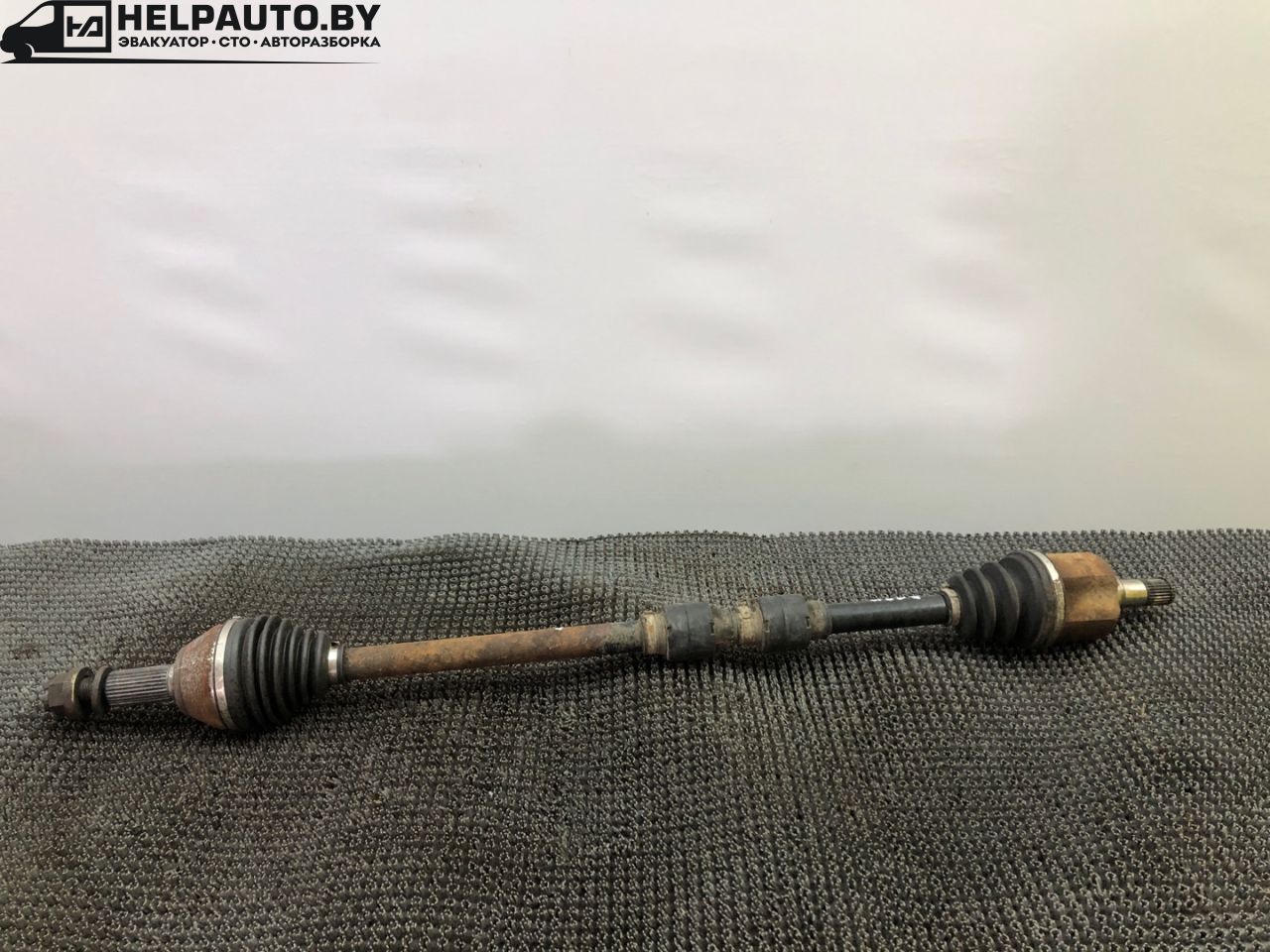 полуось передняя правая (приводной вал, ШРУС) Chery Fora 1 поколение 2009, 2.0 л., SQR484F, бензин, 5МКПП, черный, передний привод - фото №1