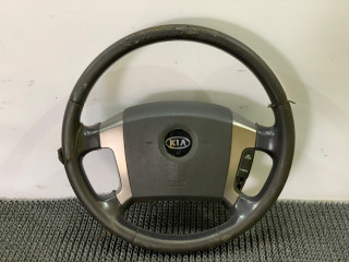 руль Kia Sorento 1 поколение 2005, 2.5 л., CRDi, D4CB, дизель, МКПП, черный, внедорожник 5 дв., полный подключаемый привод