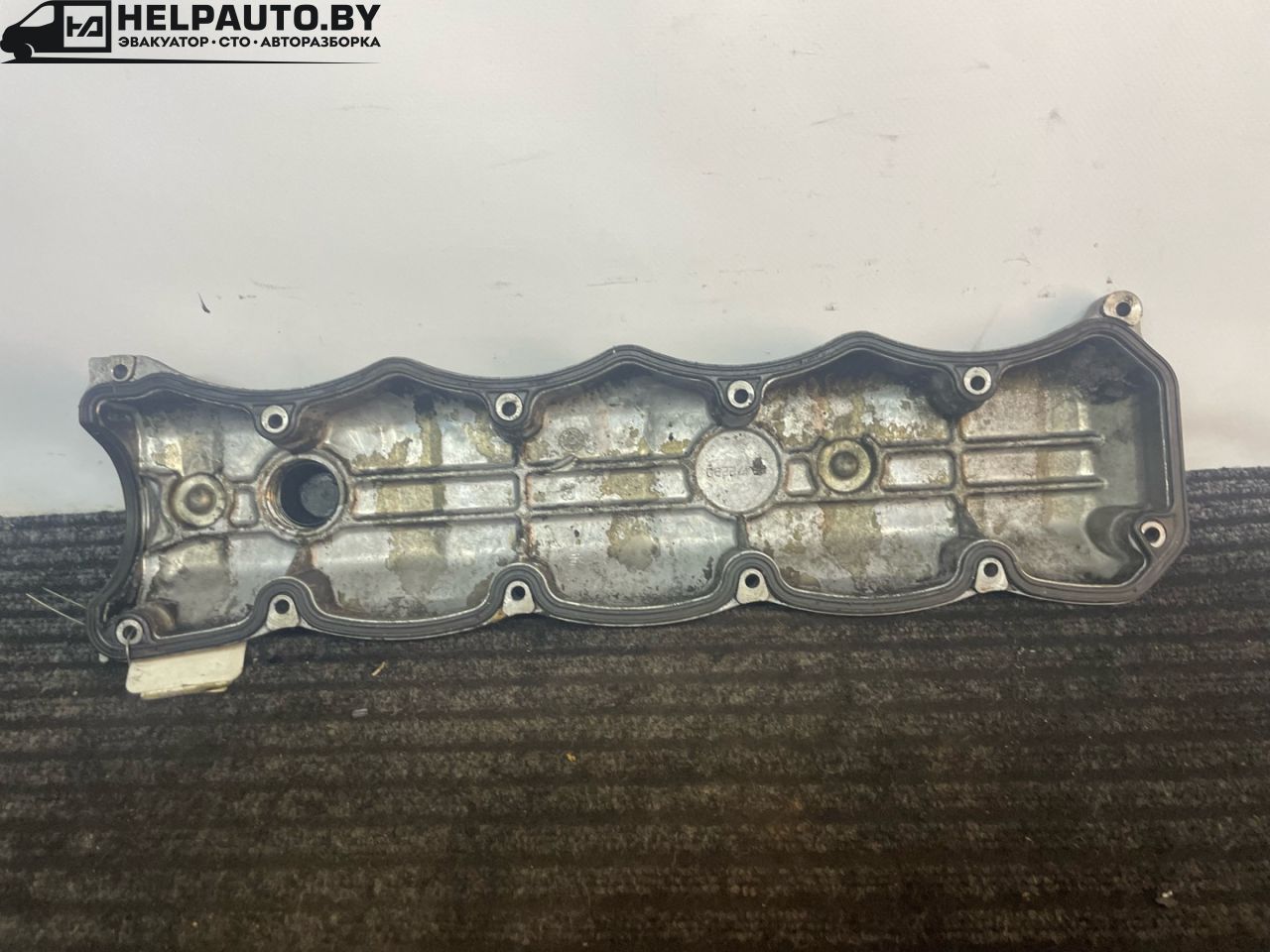 клапанная крышка Fiat Ducato 2 поколение 1998, 2.8 л., дизель, МКПП, красный, микроавтобус, передний привод - фото №1