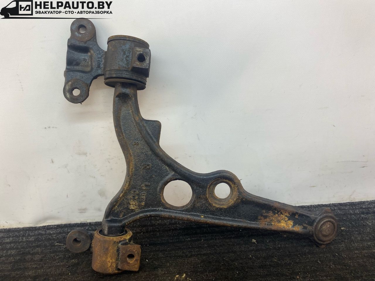 рычаг передний правый Fiat Scudo 1 поколение (1996 - 2007), 2.0 л., дизель, МКПП, белый, минивэн, передний привод - фото №1