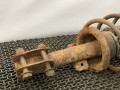 стойка передняя правая Renault Safrane 1 поколение [рестайлинг] 1998, 2.0 л., бензин, МКПП, синий, хетчбэк 5 дв. - фото №2