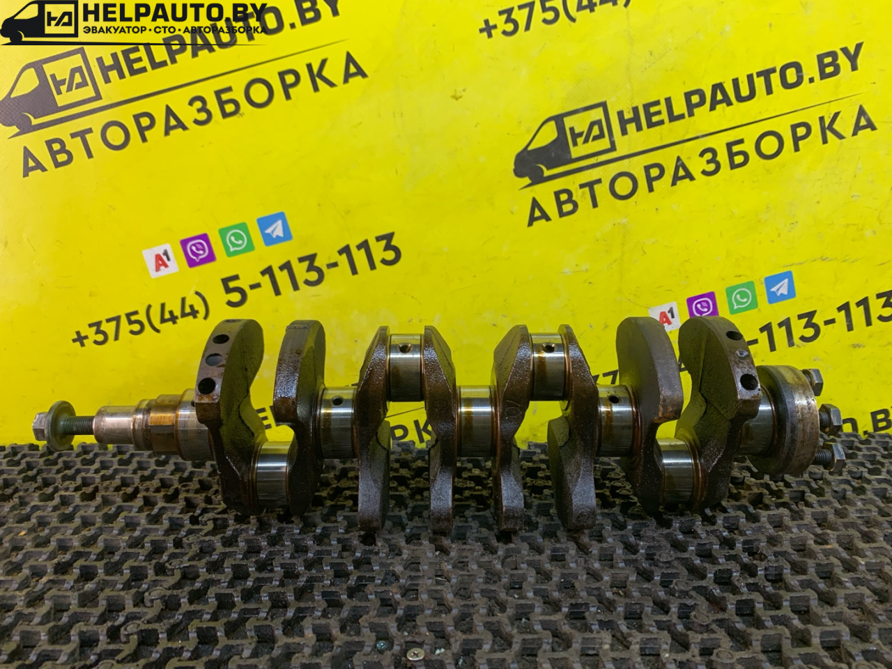 коленвал Suzuki Baleno 1 поколение 1998, 1.3 л., G13B, бензин, МКПП, синий, седан, передний привод - фото №1