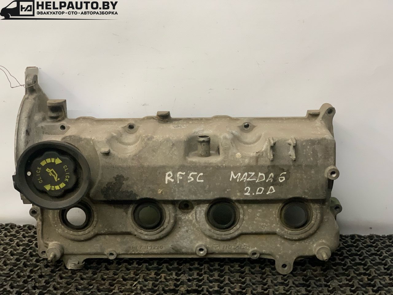 клапанная крышка Mazda 6 GG 2002, 2.0 л., дизель, МКПП, седан, передний привод, RF5C - фото №1