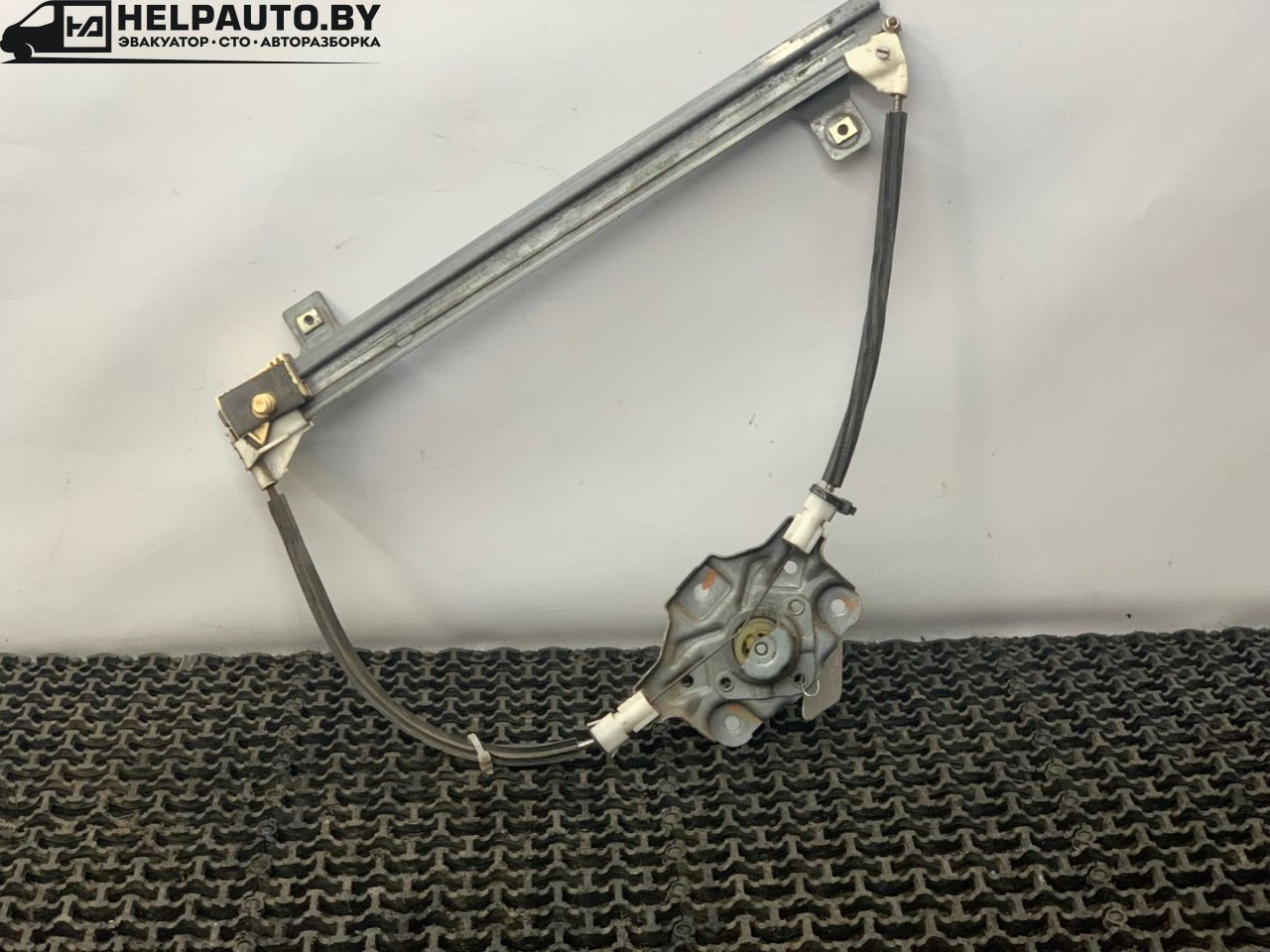 стеклоподъемник задний правый Renault Scenic 1 поколение 1998, 1.9 л., F9Q 716, дизель, МКПП, синий, минивэн, передний привод - фото №1
