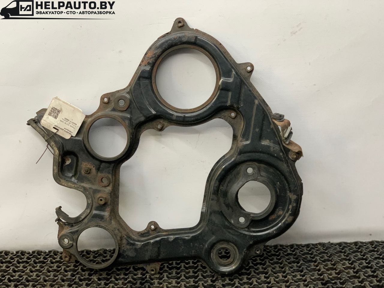 крышка двигателя передняя Mazda 323 6 поколение 1998, 2.0 л., дизель, МКПП, синий, хетчбэк 3 дв. - фото №1