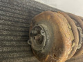 стойка передняя правая Renault Megane 1 поколение 1996, 1.6 л., бензин, МКПП, черный, хетчбэк 5 дв., передний привод - фото №2