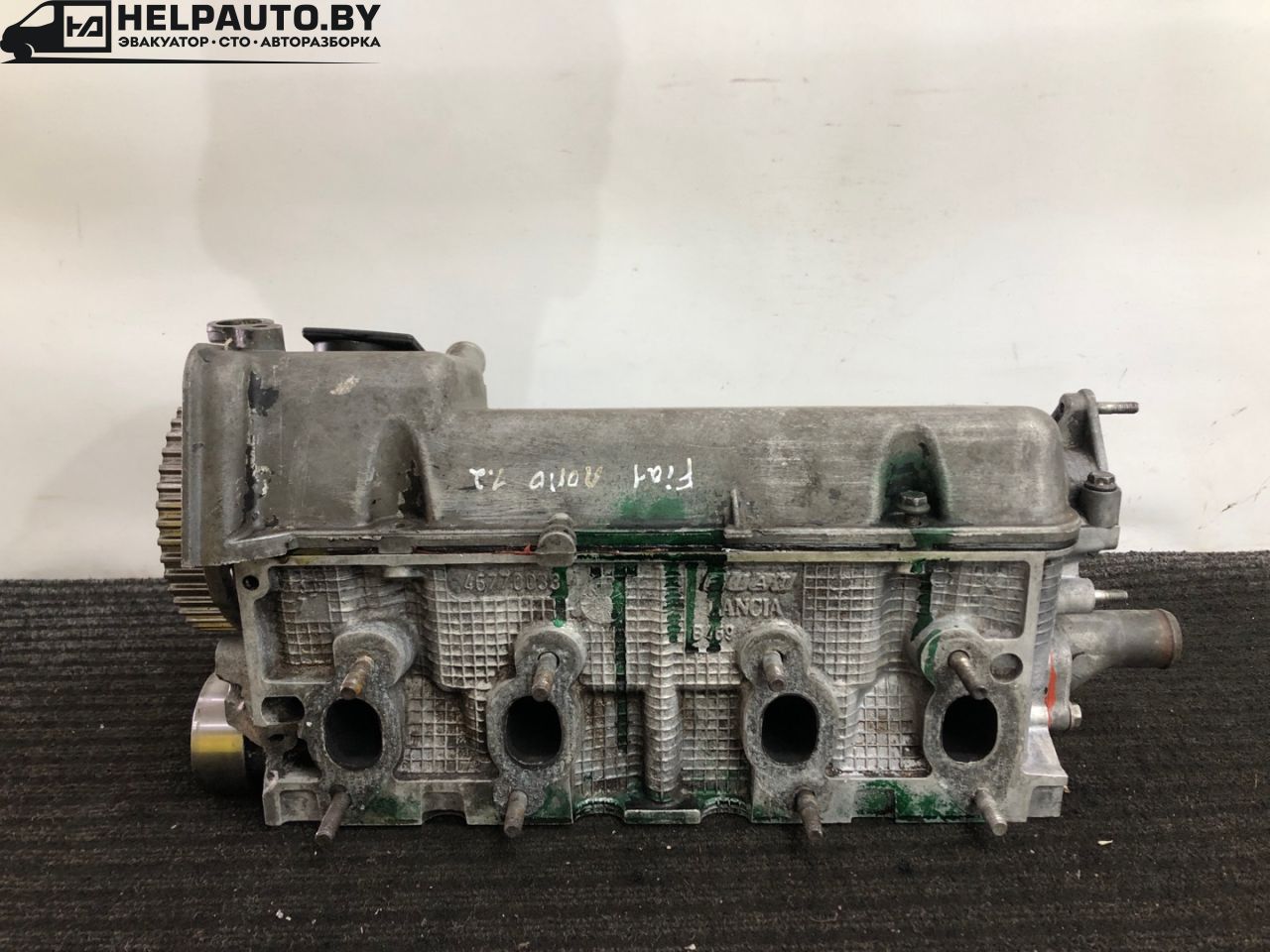 головка блока цилиндров Fiat Palio 1 поколение 1998, 1.2 л., бензин, МКПП, черный, универсал, передний привод, 178B5.000, 46770033 - фото №1