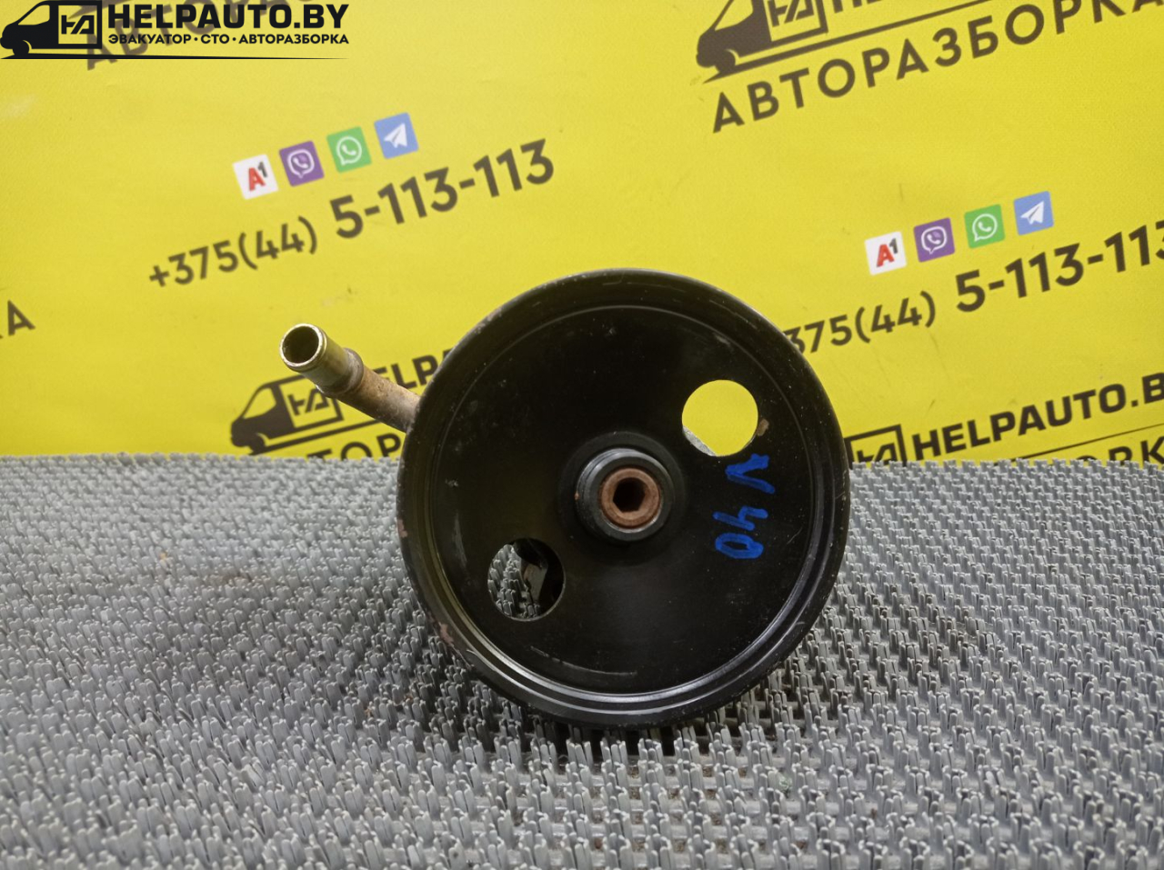 насос гидроусилителя руля Volvo V40 1 поколение 1999, 2.0 л., B 4204 S, бензин, АКПП, синий, универсал, передний привод, 9125202, 26041458-VE - фото №1