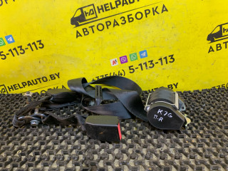 ремень безопасности Dacia Sandero 1 поколение 2008, 1.4 л., K7J 714, бензин, МКПП, серый, хетчбэк 5 дв., передний привод