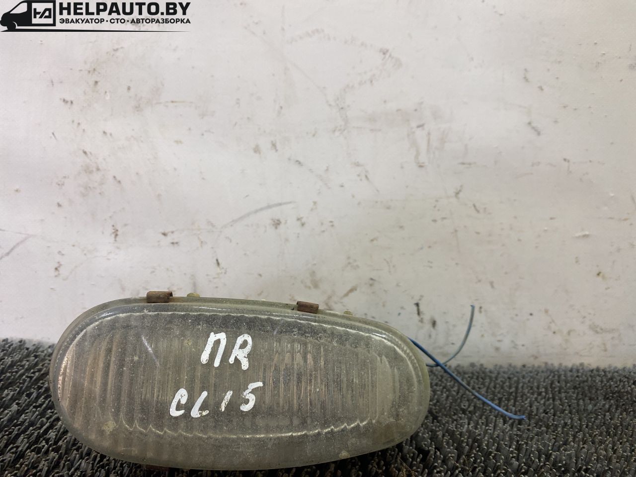 фара противотуманная правая Chevrolet Lanos 1 поколение 2003, 1.5 л., A15SMS, бензин, МКПП, зелёный, седан, передний привод - фото №1