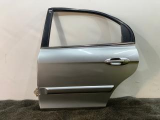 дверь задняя левая Hyundai Sonata 4 поколение [рестайлинг] (2001 - 2013), 2.4 л., бензин, МКПП, серебристый, седан, передний привод
