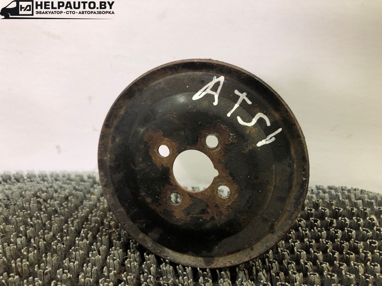 шкив помпы Hyundai Atos 1 поколение 2000, 1.0 л., бензин, МКПП, синий, хетчбэк 5 дв., передний привод - фото №1