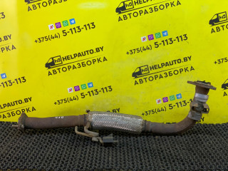 труба приемная глушителя Mazda 626 GF [рестайлинг] GF 1999, 2.0 л., дизель, МКПП, черный, седан, передний привод